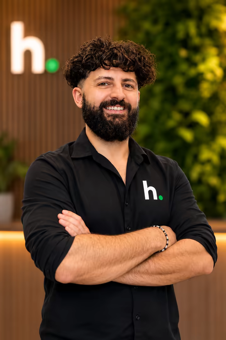 Massimo, Master Stylist at HELIN Hair Hørsholm