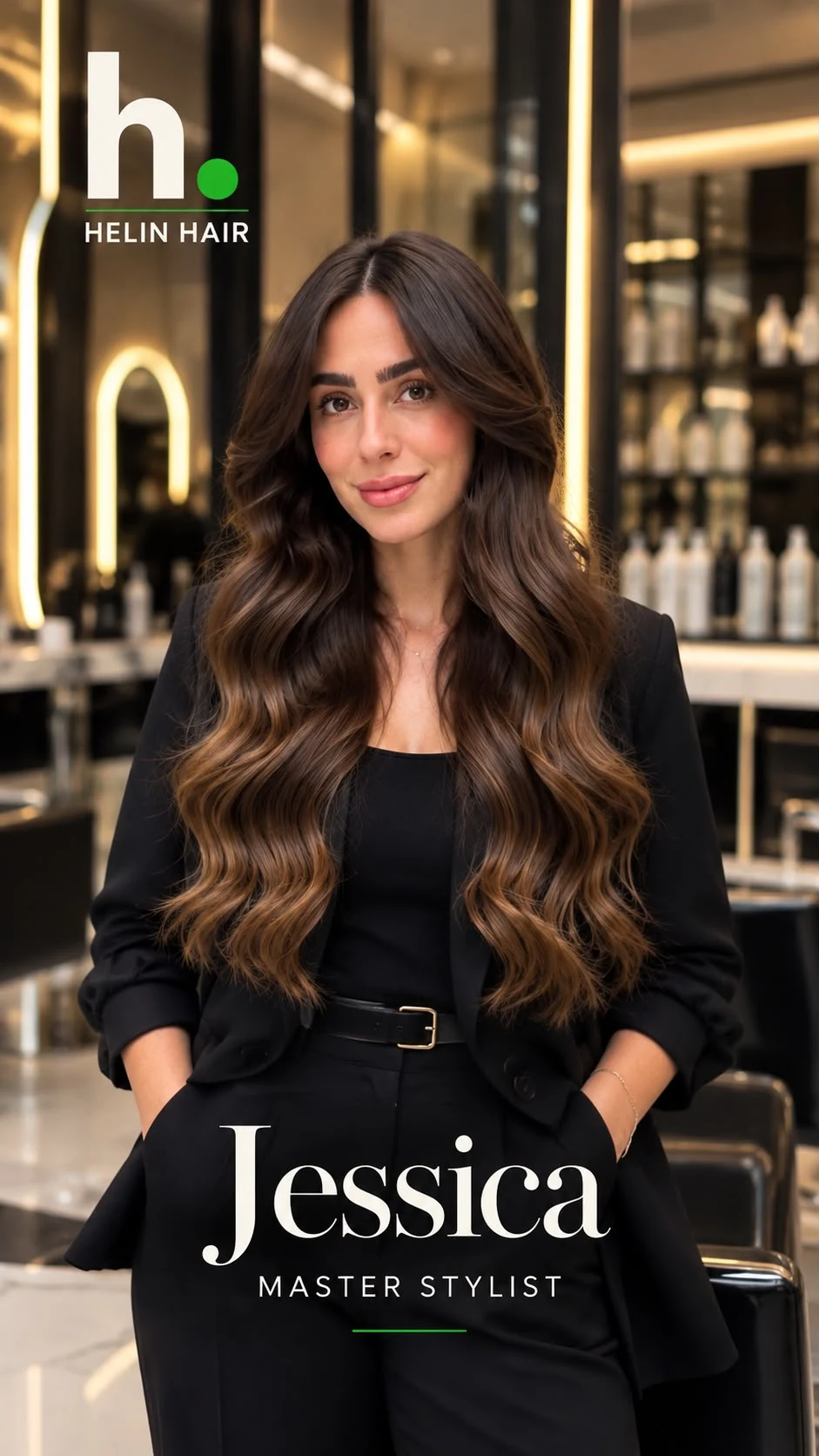 Jessica, Мастер-стилист в салоне HELIN Hair Vanløse
